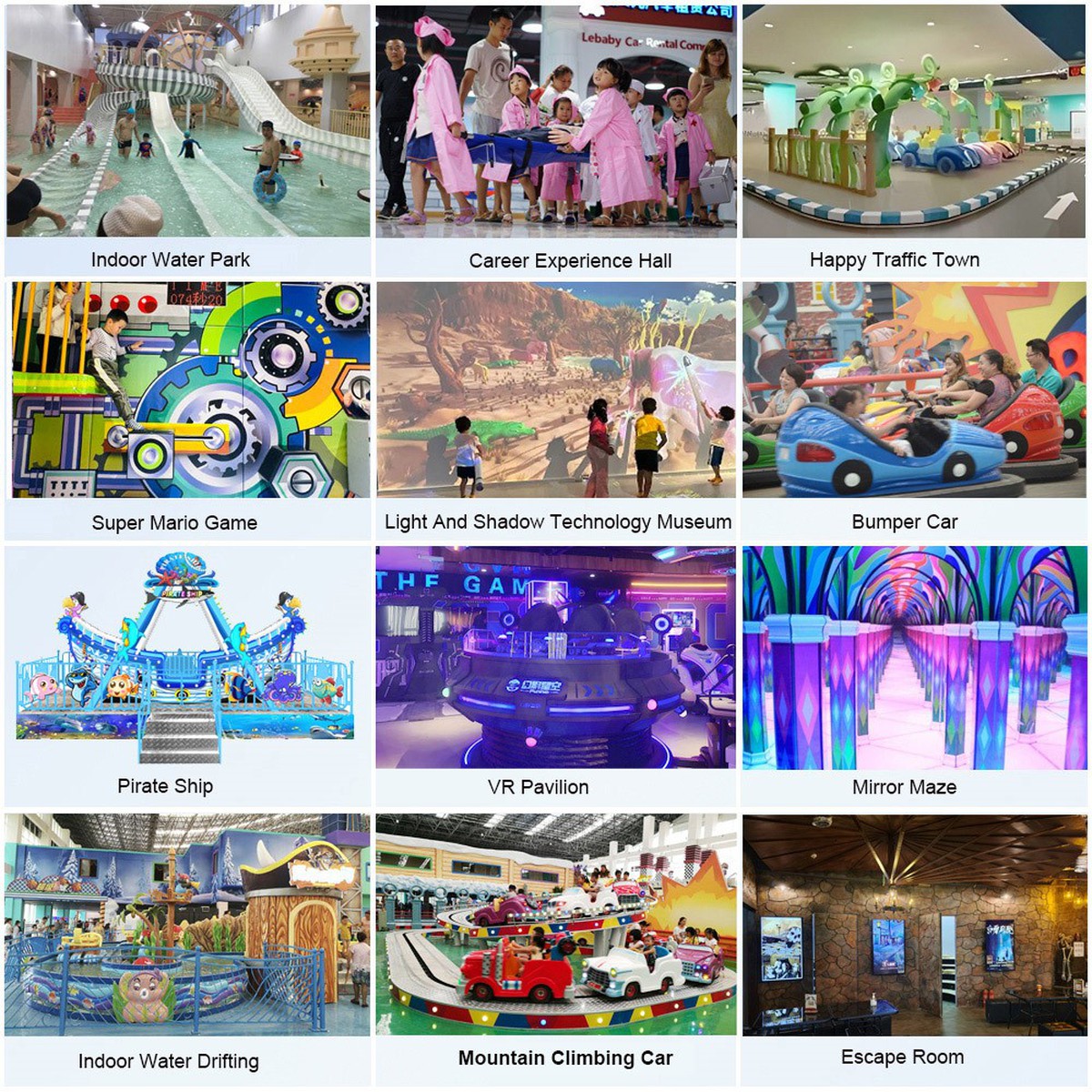 indoor amusement park products indoor amusement park products